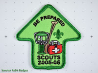 Click to enlarge 2005-06 Scouts Be Prepared